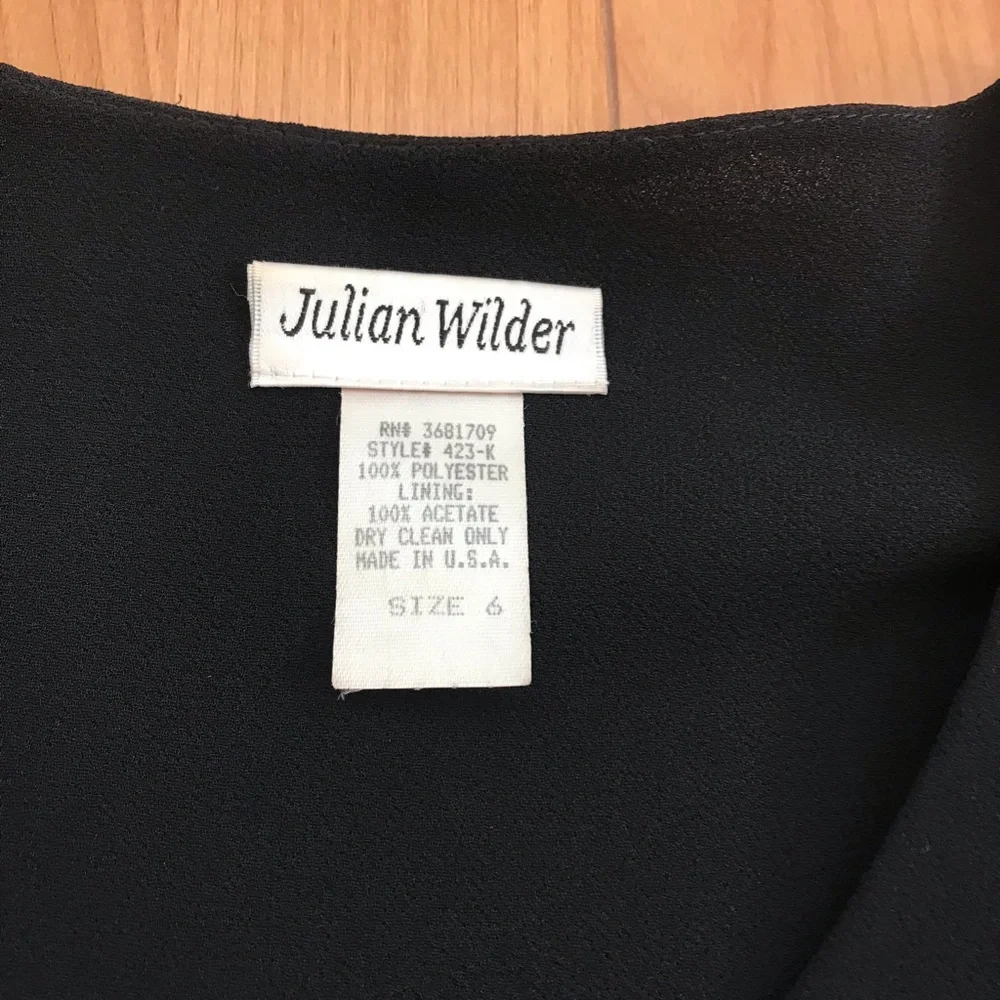 Reposted Like new black dressy blouse for any special occasion size 6 - Picture 9 of 10